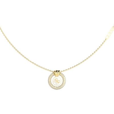 GUESS 4G Crush Knot You guldfärgat halsband JUBN04052JWYGWHT/U GUESS 4G Crush Knot You guldfärgat halsband JUBN04052JWYGWHT/U