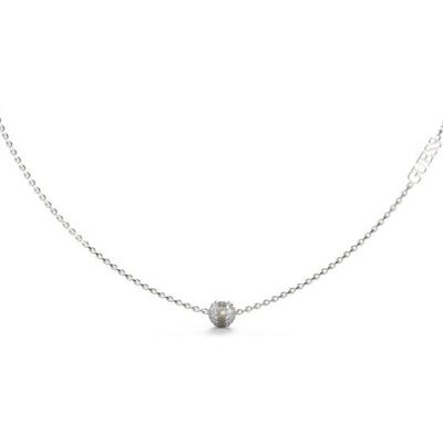 GUESS Calypso silverfärgat halsband JUBN04455JWRHT/U GUESS Calypso silverfärgat halsband JUBN04455JWRHT/U