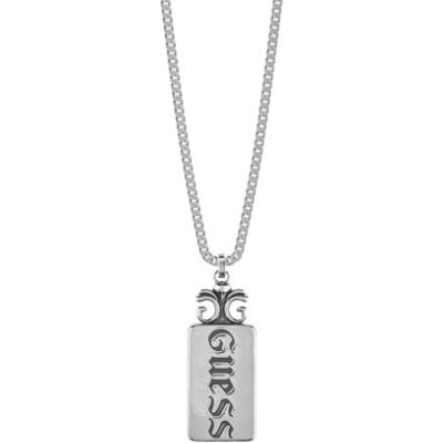 GUESS Rebel Rebel halsband med id-bricka JUMN05056JWAST/U GUESS Rebel Rebel halsband med id-bricka JUMN05056JWAST/U