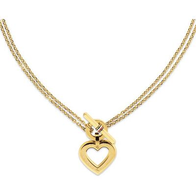 Tommy Hilfiger Toggle Heart halsband 2780968 Tommy Hilfiger Toggle Heart halsband 2780968