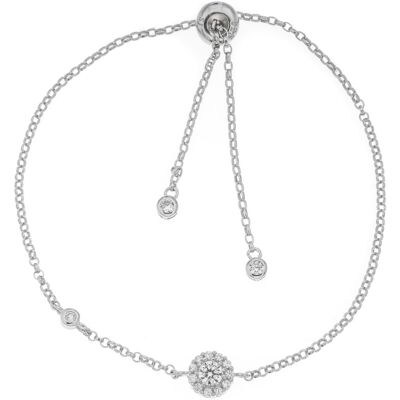 Silver Bar Diana armband klar 7572 Silver Bar Diana armband klar 7572