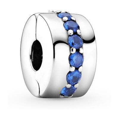 Pandora Blue Shining Path klämstopp 791972C01 Pandora Blue Shining Path klämstopp 791972C01
