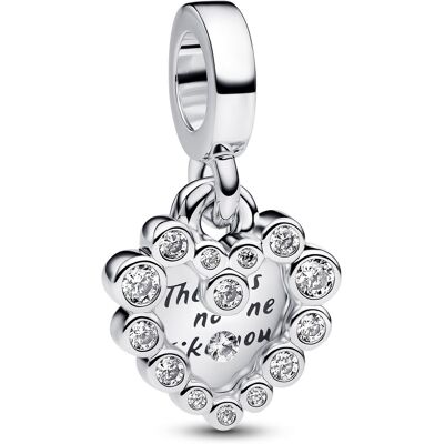 Pandora Moments hanging heart charm 793765C01 Pandora Moments hanging heart charm 793765C01