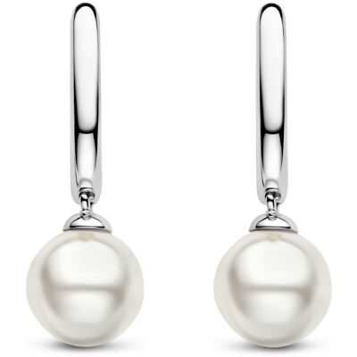 TI SENTO hoop pärlörhängen silver 7939PW TI SENTO hoop pärlörhängen silver 7939PW