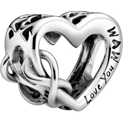 Pandora Love You Mum Infinity Heart charm 798825C00 Pandora Love You Mum Infinity Heart charm 798825C00