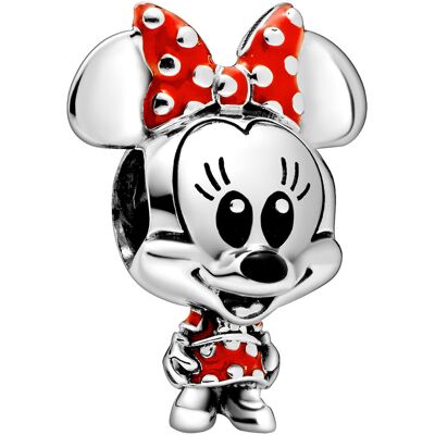 Pandora Disney Minnie Dotted Dress & Bow charm 798880C02 Pandora Disney Minnie Dotted Dress & Bow charm 798880C02