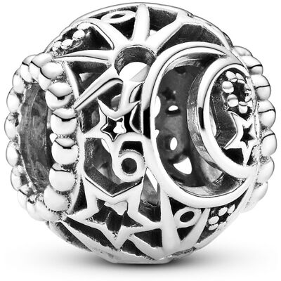 Pandora Passion charm Openwork Sun, Stars & Moon 799183C00 Pandora Passion charm Openwork Sun, Stars & Moon 799183C00
