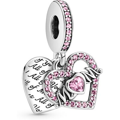 Pandora Heart & Mum berlock 799402C01 Pandora Heart & Mum berlock 799402C01