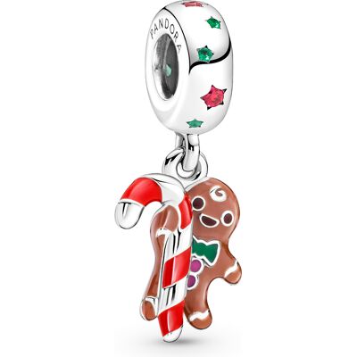 Pandora Gingerbread Man berlock 799637C01 Pandora Gingerbread Man berlock 799637C01