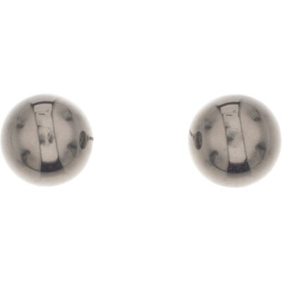 Silver Bar titan kulor 5 mm örhängen 8159 Silver Bar titan kulor 5 mm örhängen 8159