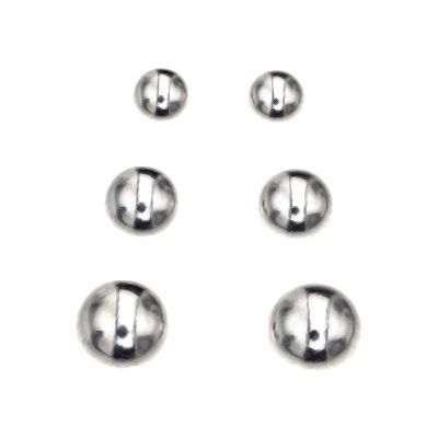 Silver Bar silver örhängen 3-pack 3+4+5 mm 8324 Silver Bar silver örhängen 3-pack 3+4+5 mm 8324