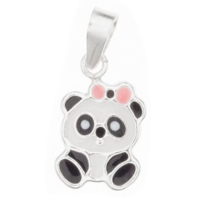 Silver Bar Baby Panda hängsmycke 9 mm 8478 Silver Bar Baby Panda hängsmycke 9 mm 8478