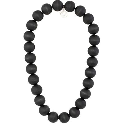 Aarikka Suomi svart halsband U109 A0220 Aarikka Suomi svart halsband U109 A0220