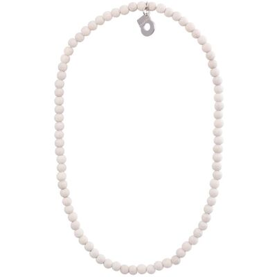 Aarikka Juno vit halsband U008 A09631 Aarikka Juno vit halsband U008 A09631