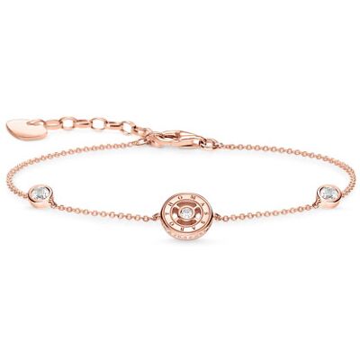 Thomas Sabo Sparkling circles rose armband A1882-416-14-L19v Thomas Sabo Sparkling circles rose armband A1882-416-14-L19v