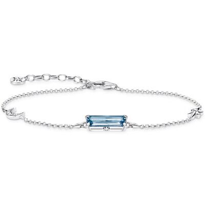 Thomas Sabo armband blue stone with moon and star A1958-644-1-L19V Thomas Sabo armband blue stone with moon and star A1958-644-1-L19V