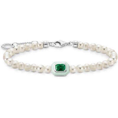 Thomas Sabo Charming Pop green armband A2096-082-6-L19v Thomas Sabo Charming Pop green armband A2096-082-6-L19v