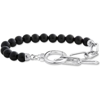 Thomas Sabo Cosmic Amulet onyx silver armband A2134-027-11-L19v Thomas Sabo Cosmic Amulet onyx silver armband A2134-027-11-L19v