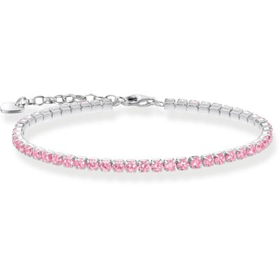 Thomas Sabo Sparkling Pink armband A2167-051-9-L19V Thomas Sabo Sparkling Pink armband A2167-051-9-L19V