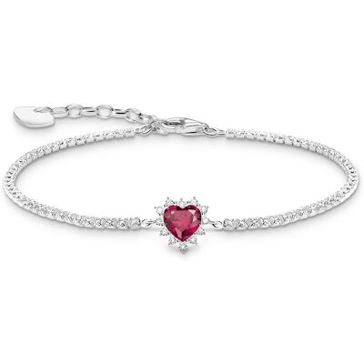 Thomas Sabo silverarmband hjärta A2188-013-10-L19V Thomas Sabo silverarmband hjärta A2188-013-10-L19V