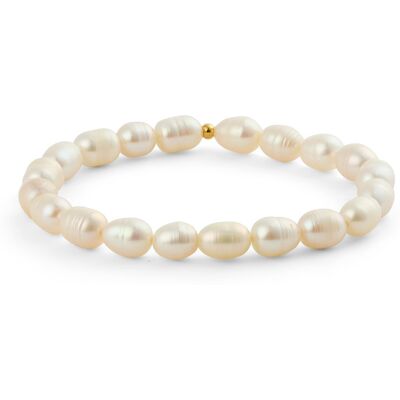 Mockberg Aura Pearl Small förgyllt armband MB2055 Mockberg Aura Pearl Small förgyllt armband MB2055