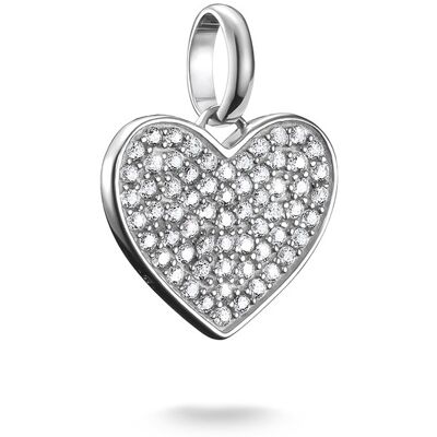 Thomas Sabo Charm Club Connect pavé heart berlock CC1277-051-14 Thomas Sabo Charm Club Connect pavé heart berlock CC1277-051-14