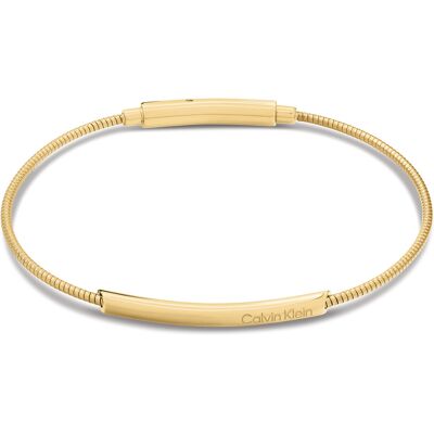 Calvin Klein Structured armband guldpläterat 35000985 Calvin Klein Structured armband guldpläterat 35000985