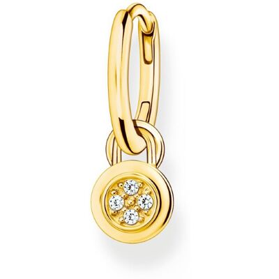 Thomas Sabo Charm Club Charmista yellow-gold plated örhänge CR720-414-39 Thomas Sabo Charm Club Charmista yellow-gold plated örhänge CR720-414-39