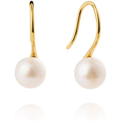 Mockberg Dream Pearl förgyllda örhängen MB2074 Mockberg Dream Pearl förgyllda örhängen MB2074