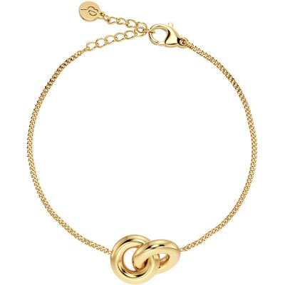 Edblad Chunky eternal armband guldfärgat 127917 Edblad Chunky eternal armband guldfärgat 127917