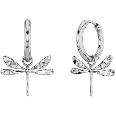 Edblad Dragonfly hoops stål örhängen 132140 Edblad Dragonfly hoops stål örhängen 132140