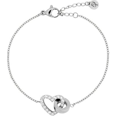 Edblad Eternal Heart Bracelet Steel hjärtarmband 125911 Edblad Eternal Heart Bracelet Steel hjärtarmband 125911