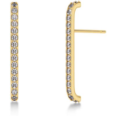 Edblad Plié Lobe Studs guldpläterade örhängen 129461 Edblad Plié Lobe Studs guldpläterade örhängen 129461