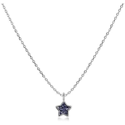 Edblad Star Sparkle barn halsband Purple Steel 127611 Edblad Star Sparkle barn halsband Purple Steel 127611
