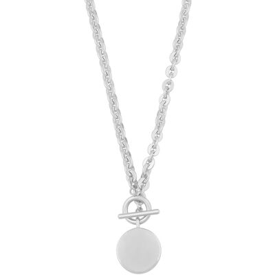 Snö of Sweden Essential coin pendant halsband 1364-1045256 Snö of Sweden Essential coin pendant halsband 1364-1045256