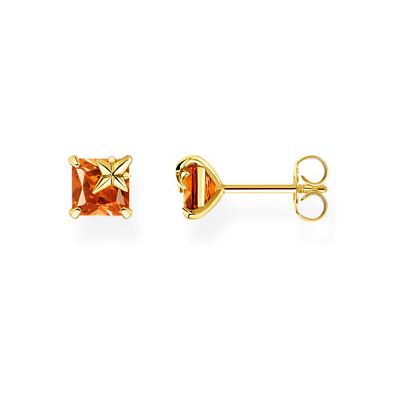 Thomas Sabo örhängen orange stone with star H2116-472-8 Thomas Sabo örhängen orange stone with star H2116-472-8