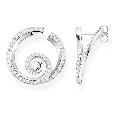 Thomas Sabo wave with stones örhängen H2227-051-14 Thomas Sabo wave with stones örhängen H2227-051-14