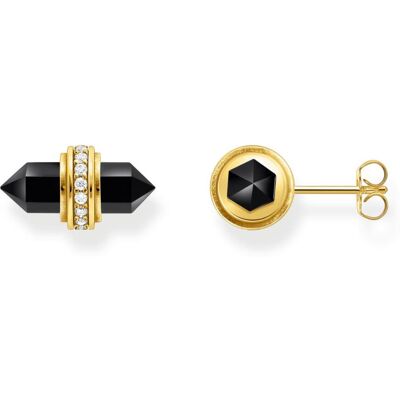 Thomas Sabo Thomas Sabo Glam & Soul Cosmic Amulet gold-plated onyx örhängen H2281-177-11 Thomas Sabo Thomas Sabo Glam & Soul Cosmic Amulet gold-plated onyx örhängen H2281-177-11