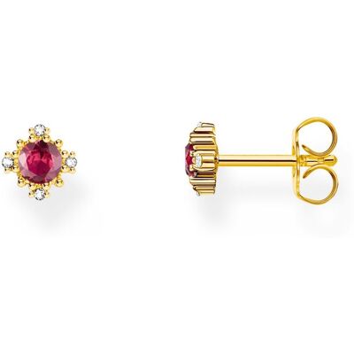Thomas Sabo True Romance gold-plated vintage red sapphire örhängen H2311-995-10 Thomas Sabo True Romance gold-plated vintage red sapphire örhängen H2311-995-10