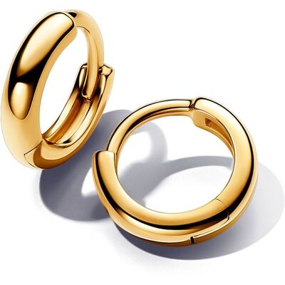 Pandora Essence 14k Gold-plated hoops 263286C00 Pandora Essence 14k Gold-plated hoops 263286C00