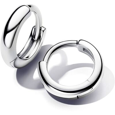 Pandora Essence Sterling silver huggie hoops 293286C00 Pandora Essence Sterling silver huggie hoops 293286C00