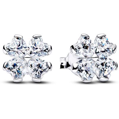 Pandora Timeless klöverörhängen i silver 294500C01 Pandora Timeless klöverörhängen i silver 294500C01