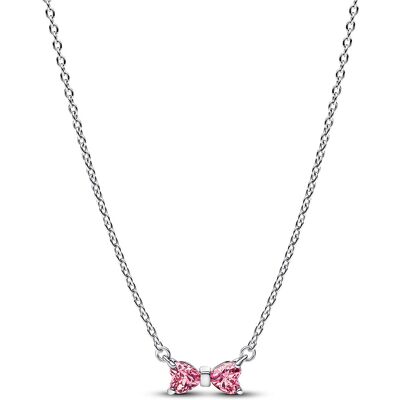 Pandora Timeless rosa rosett halsband 45 cm 394235C01-45 Pandora Timeless rosa rosett halsband 45 cm 394235C01-45