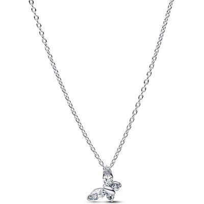 Pandora Timeless silver fjäril halsband 45 cm 394266C01-45 Pandora Timeless silver fjäril halsband 45 cm 394266C01-45