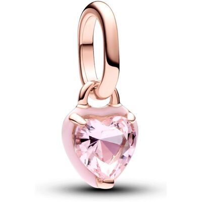 Pandora ME Pink Chakra Heart Mini Dangle Charm-14k Rose gold-plated berlock 783042C01 Pandora ME Pink Chakra Heart Mini Dangle Charm-14k Rose gold-plated berlock 783042C01