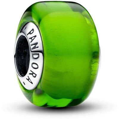 Pandora Moments Green Mini Murano Glass Charm Sterling silver berlock 793106C00 Pandora Moments Green Mini Murano Glass Charm Sterling silver berlock 793106C00