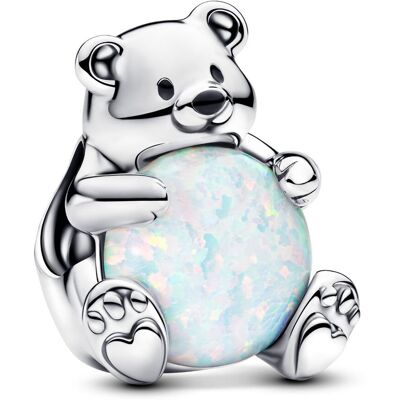 Pandora Moments Polar bear berlock opal 793589C01 Pandora Moments Polar bear berlock opal 793589C01