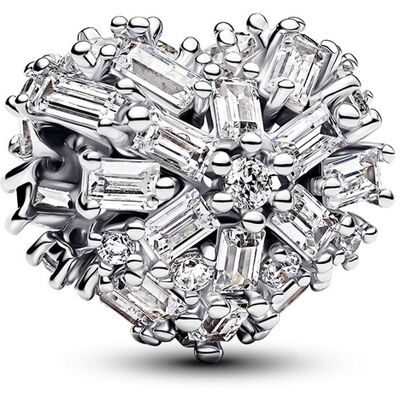 Pandora Moments Silver hjärta berlock 794240C01 Pandora Moments Silver hjärta berlock 794240C01
