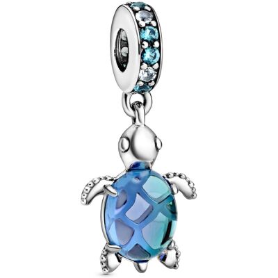 Pandora Murano Glass Sea Turtle berlock 798939C01 Pandora Murano Glass Sea Turtle berlock 798939C01