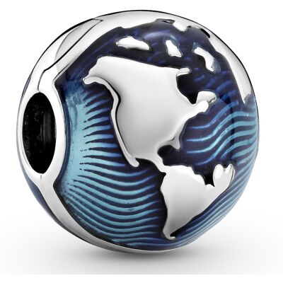 Pandora Blue Globe klämstopp 799429C01 Pandora Blue Globe klämstopp 799429C01